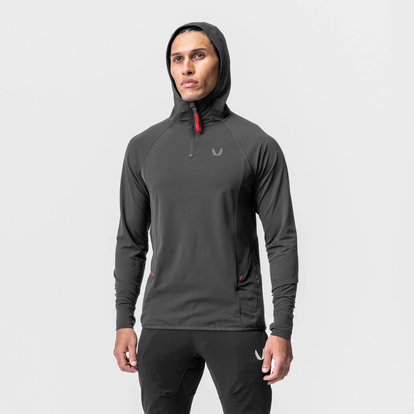 0682. Training Hoodie - Space Grey Temperature control