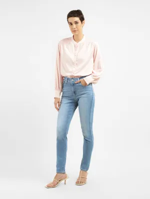 Organic Cotton Neutral Casual Women's 721 Blue Skinny Fit High Rise Jeans