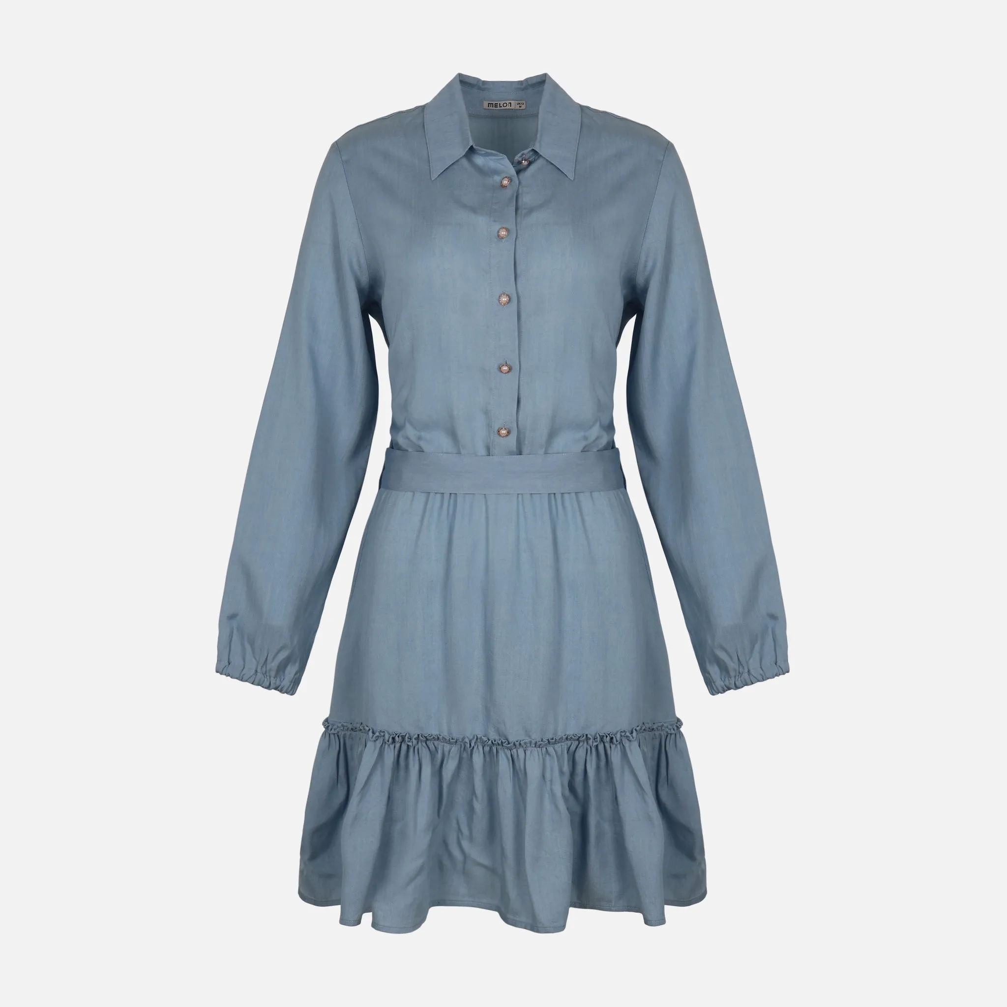 WOMEN TENCEL DRESS Permanent Crease