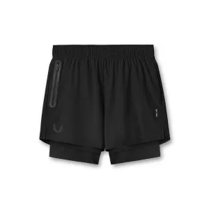 Side Pockets agriculture industry 0784. Ultralite? 6" Liner Short - Dusk Black/Black