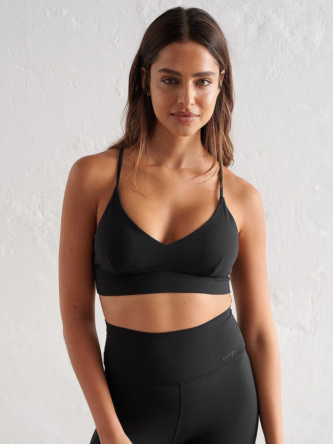 Easy Comfort Fit Black Sense Strap Bra