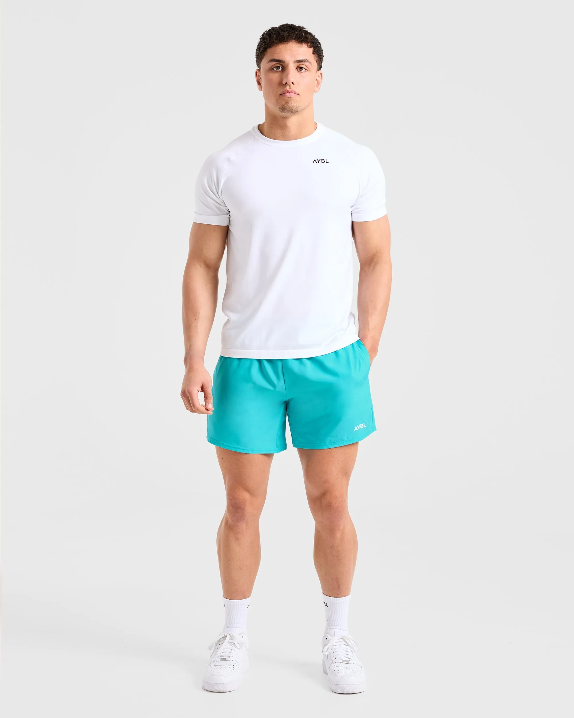 clubbing attire Core 5" Shorts - Aqua Blue