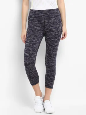Indoor Ready Alcis Women Solid Blue Capri