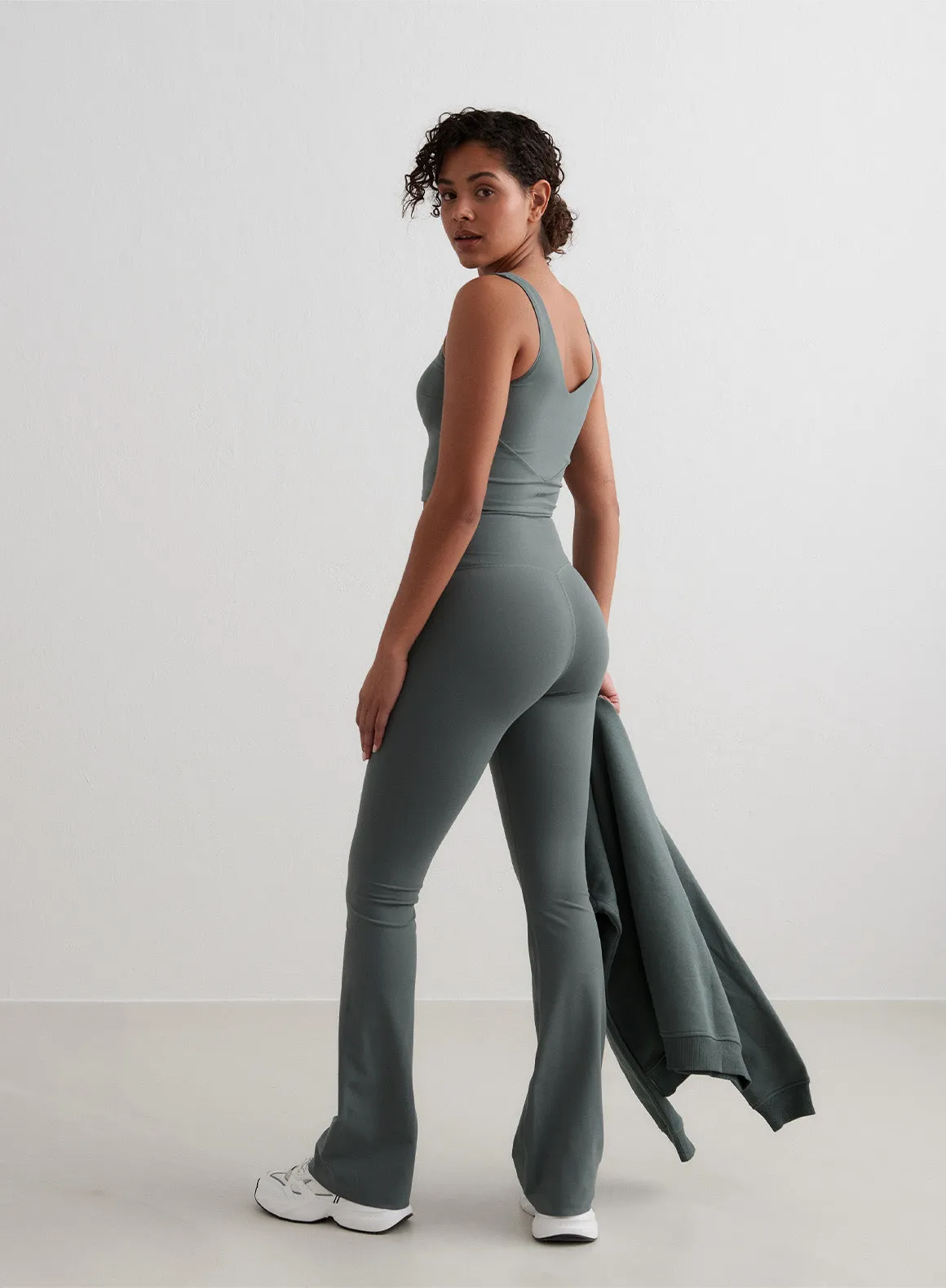 Sage Sense Flare Tights City Style Minimal Fit
