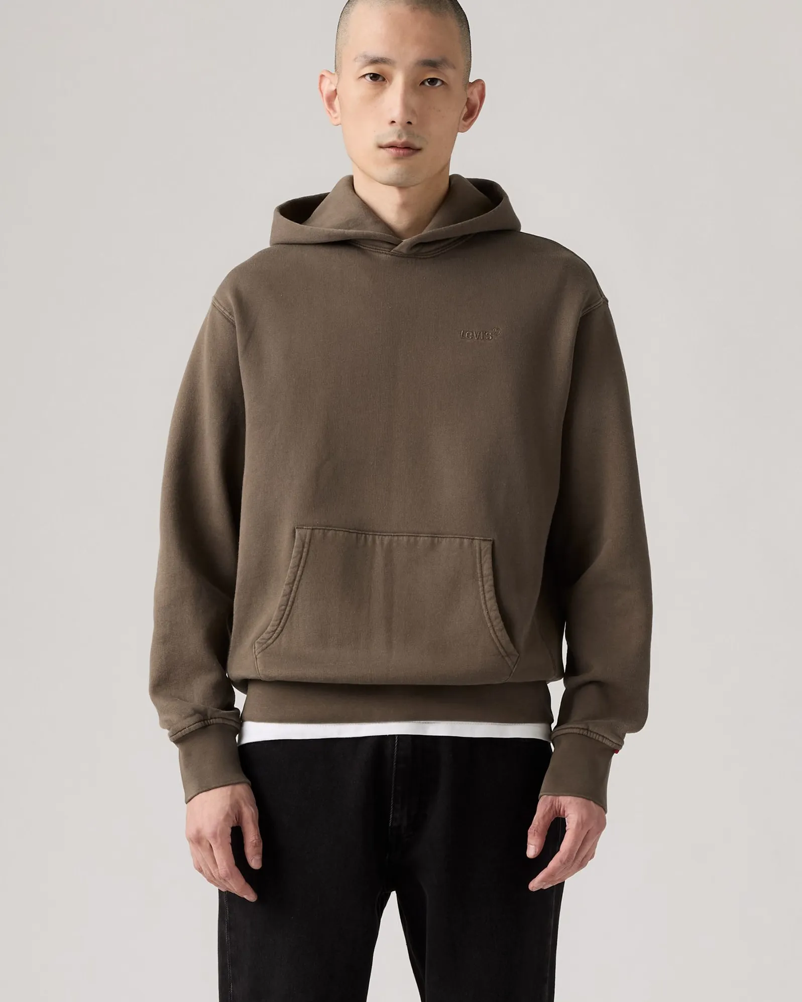 Traveler Gear Morning Stroll Levi's? Authentic Hoodie - Maitake Brown GD
