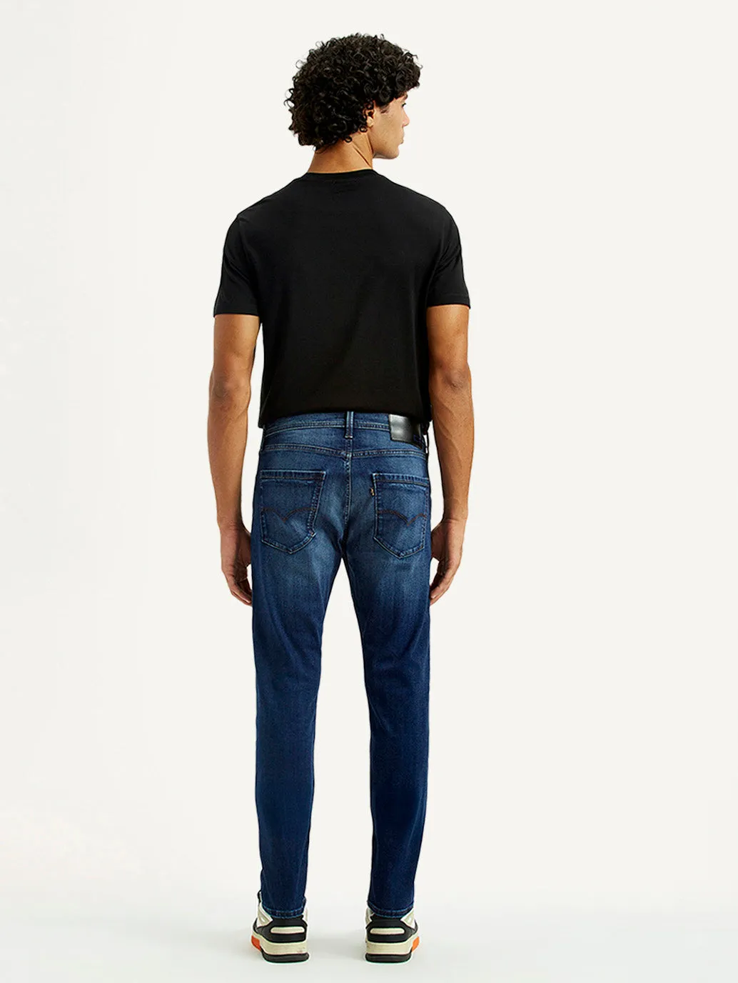 Men's Redloop 512 Indigo Slim Tapered Fit Mid Rise Jeans Clean Piece