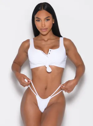 Tropical Tease Bikini Top Poolside Lounge High Durability Fibers