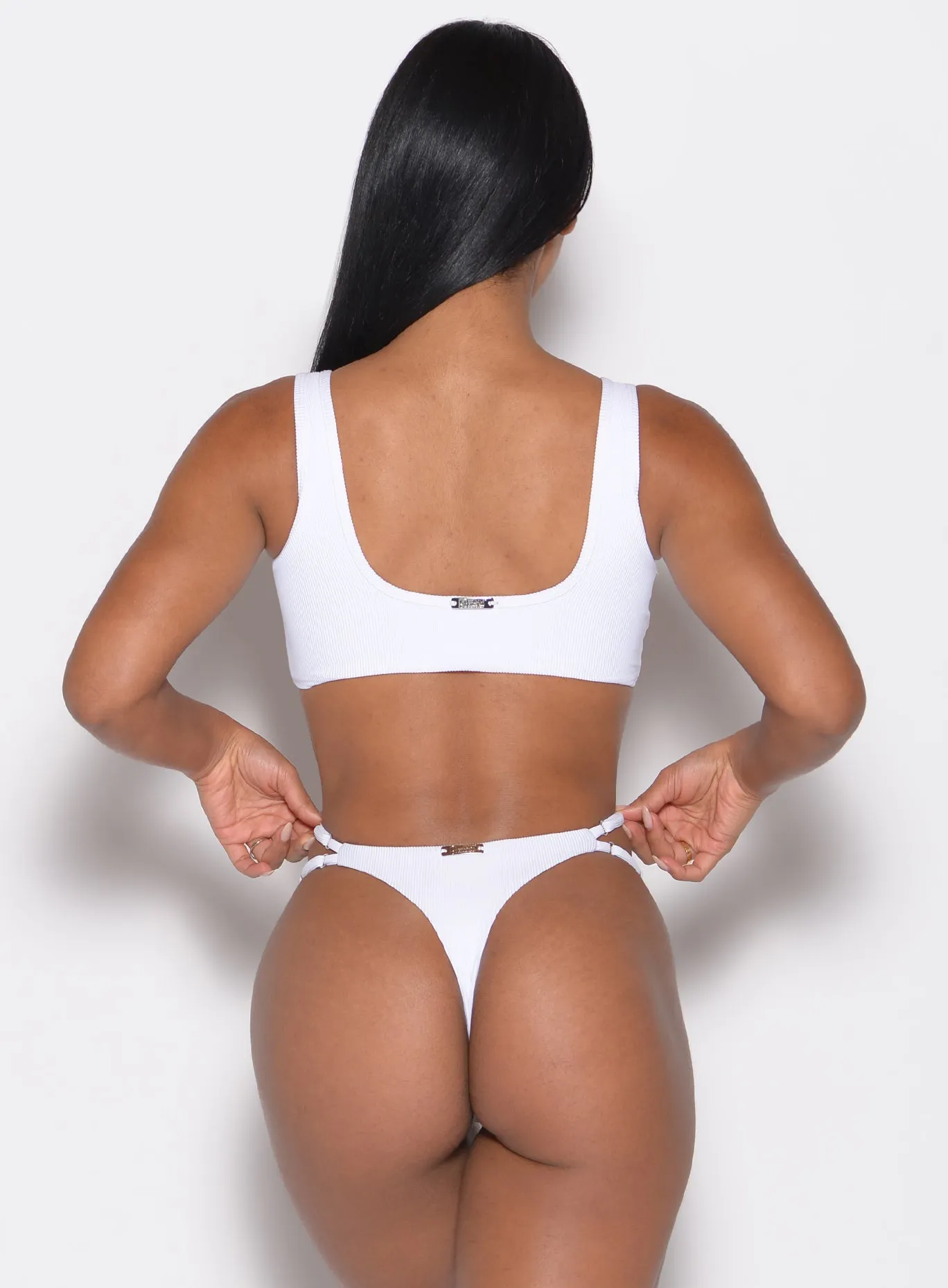 Sunny Getaway Backless-Option Tropical Tease Bikini Top