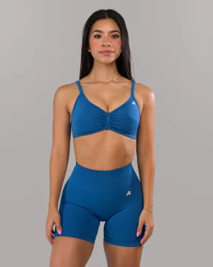 Sandy Bra - Palace Blue Soft seams Lycra fabric