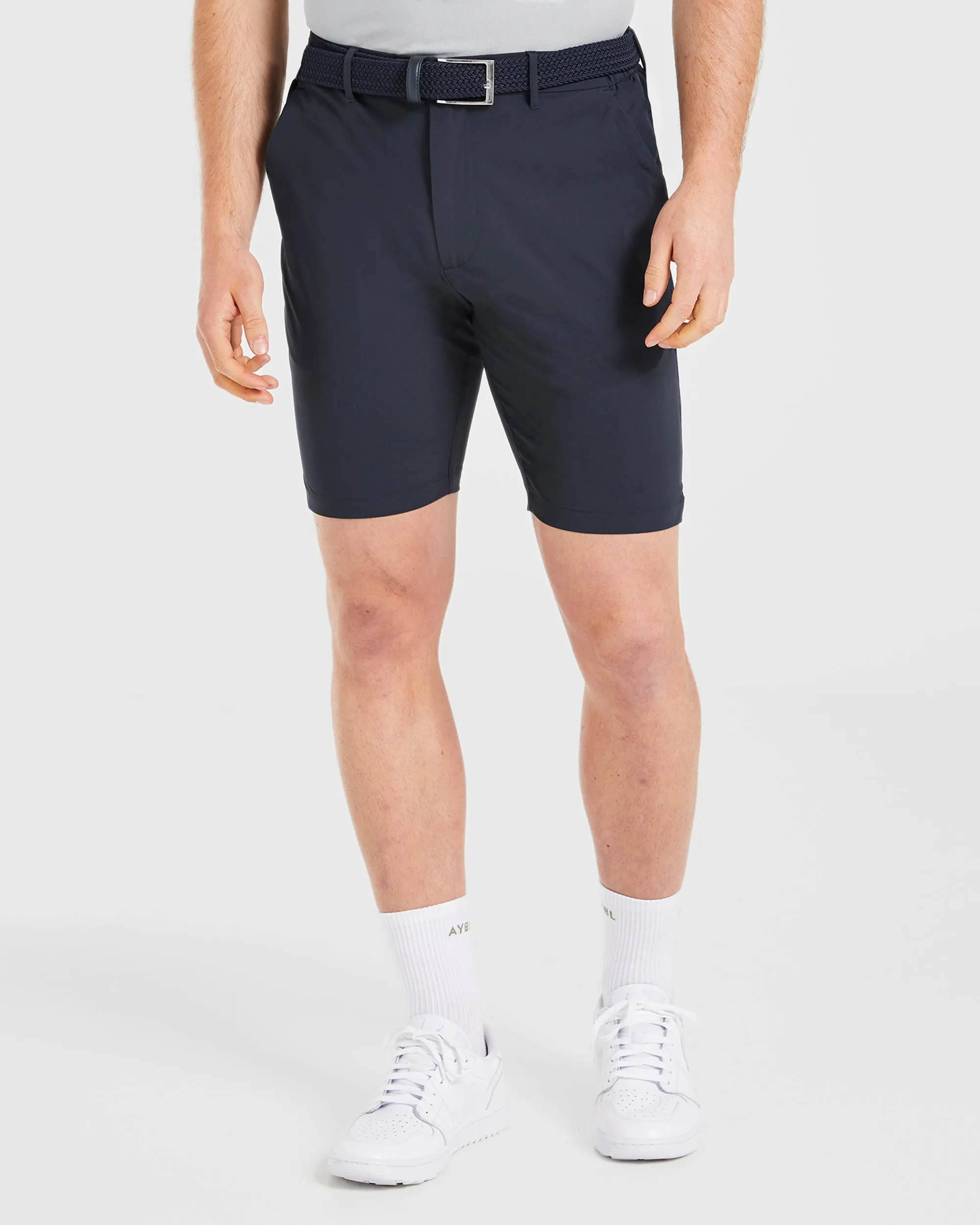Sporty Edge Performance Shorts - Navy