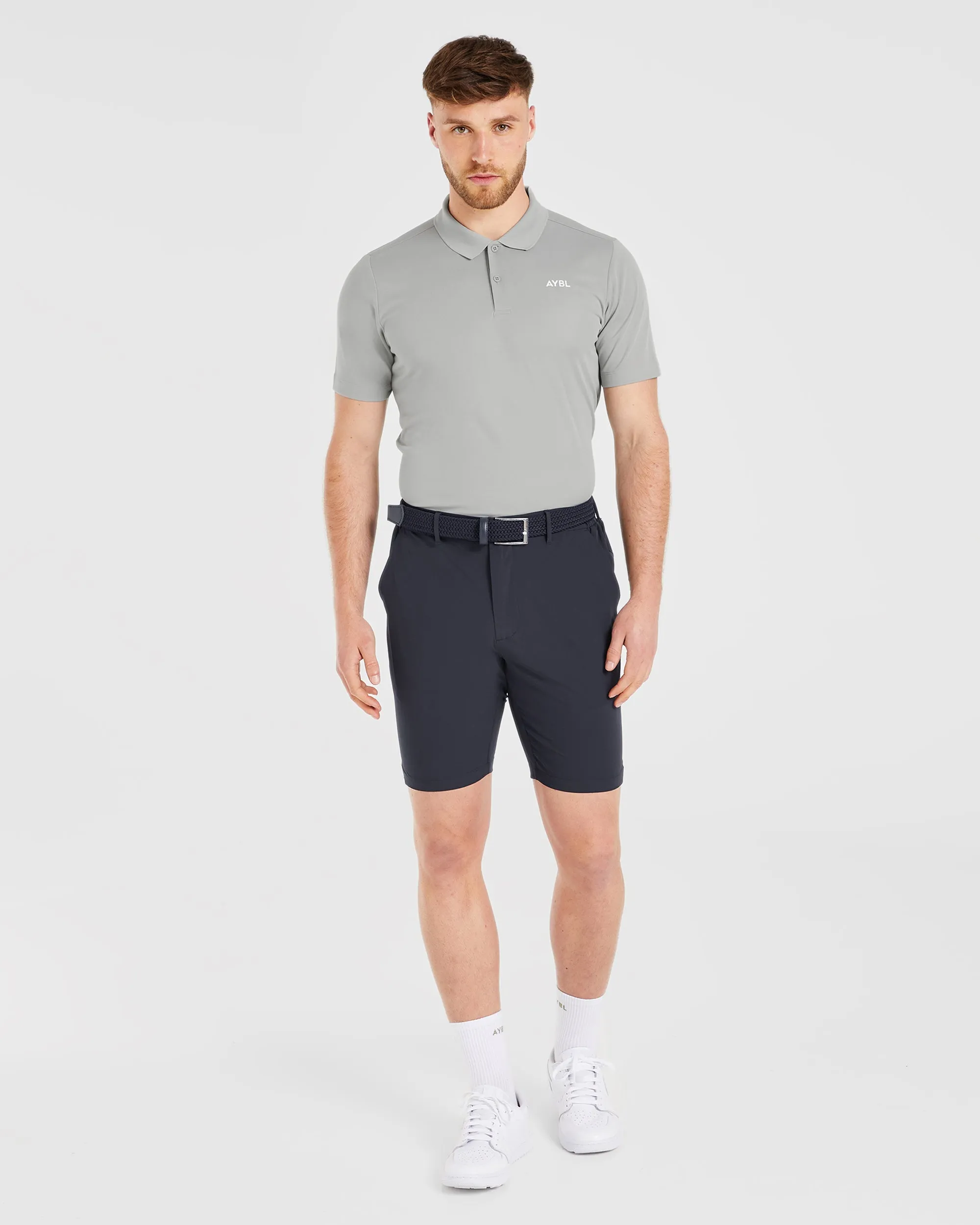 All Day Comfort Fit Performance Shorts - Navy