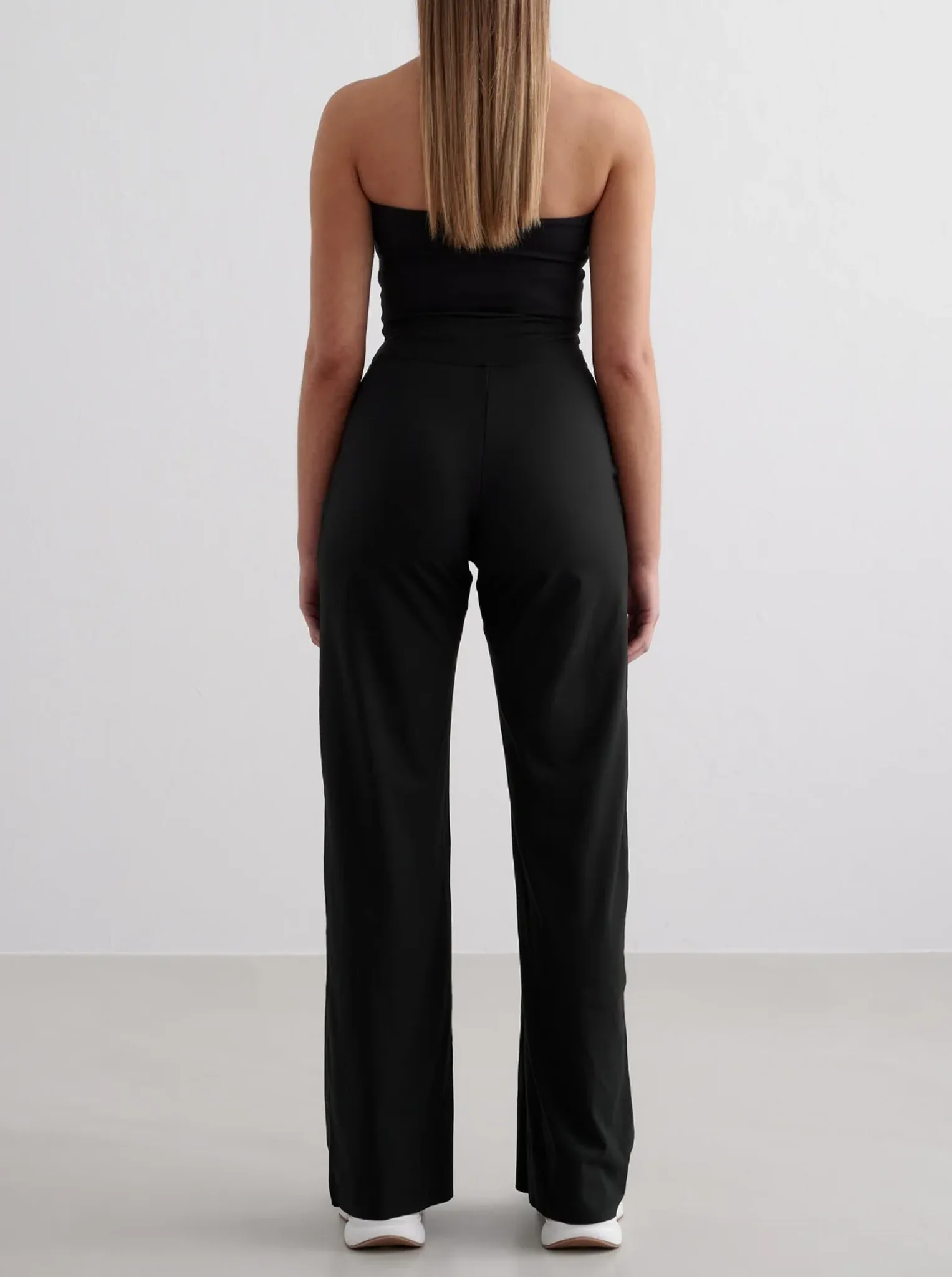 Black Sense Wide Pants Ultra Light Budget Friendly Smooth Lining Technology