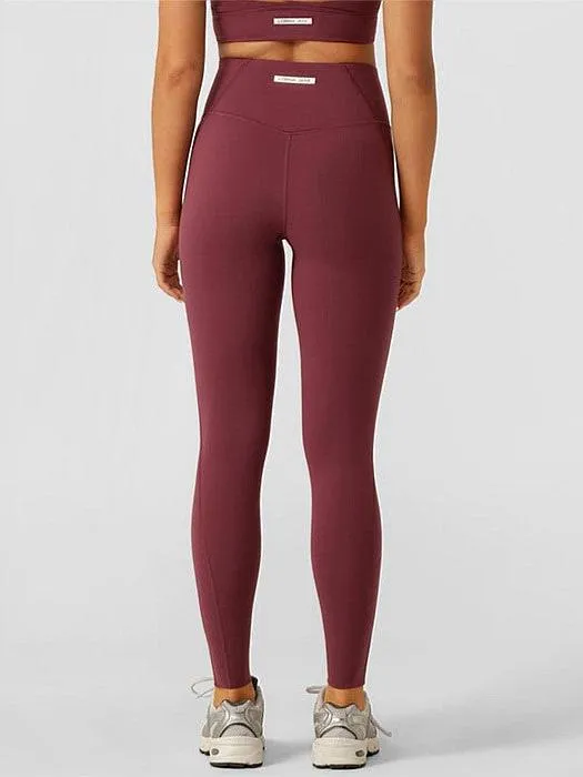 Stretch Fit Outdoor Lover Stretch Power Inspire Wrap Waist Full Length Leggings
