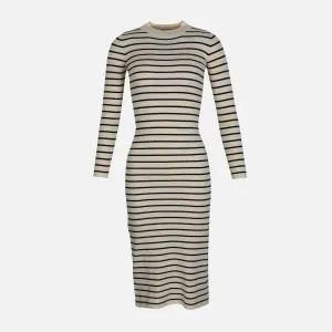 Light Ease Green Fit WOMEN KNIT YARNDIE DRESS
