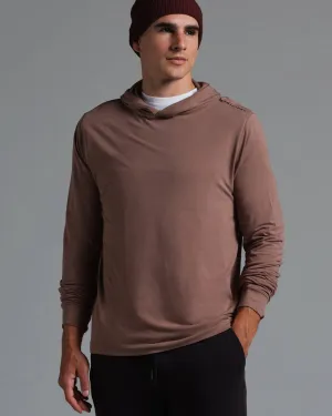 Enduro Stretch LS Hooded T-Shirt slim fit World Tone