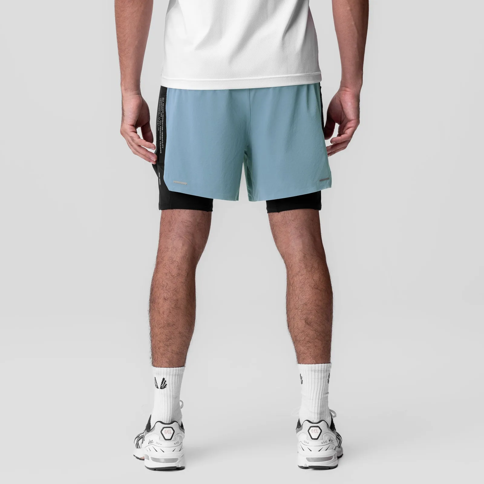 0953. Aerotex? Hybrid Liner Short - Light Sky Moisture Management Lining City Mood