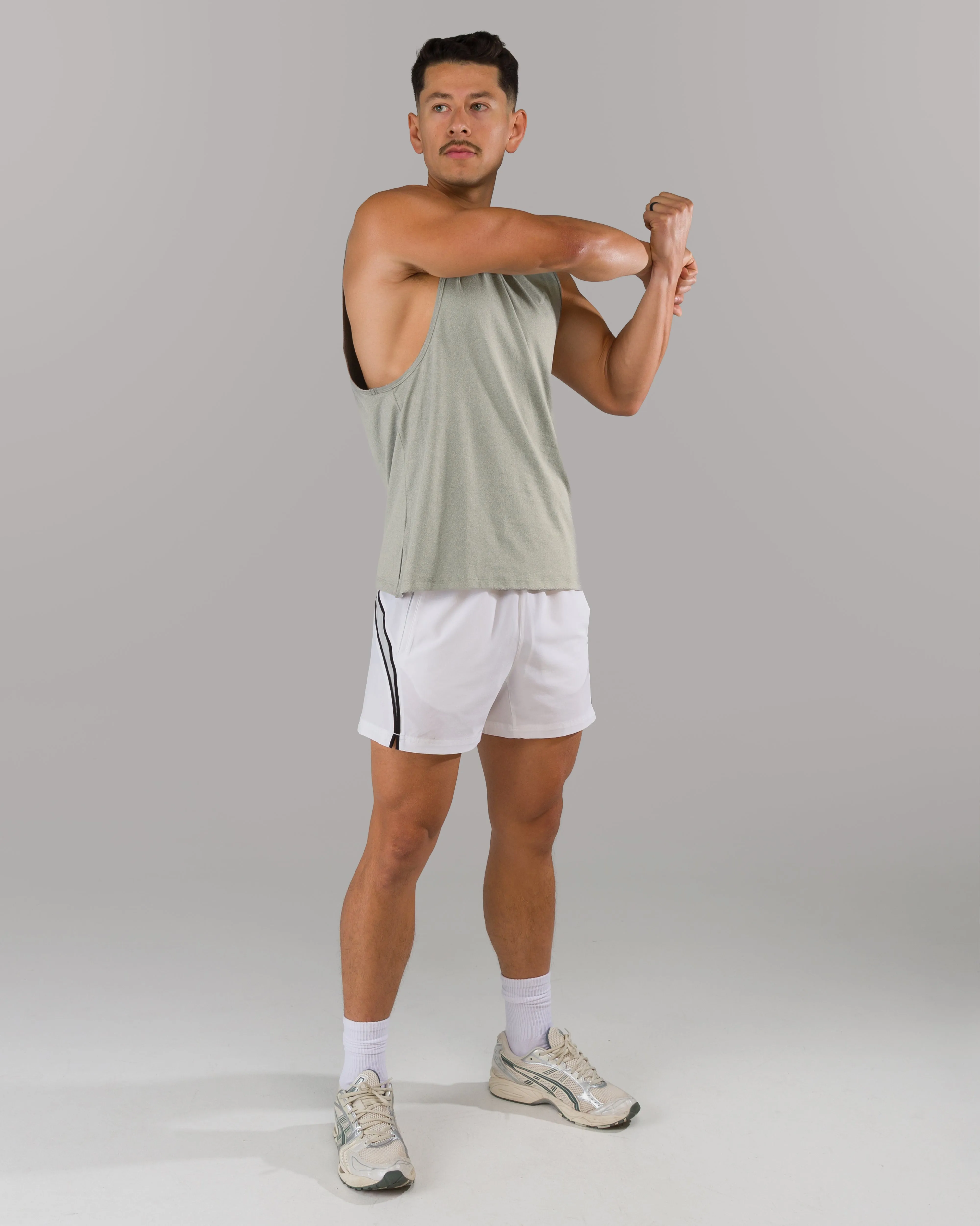 Breathable Mesh Panels Adapt Cutoff - Silver