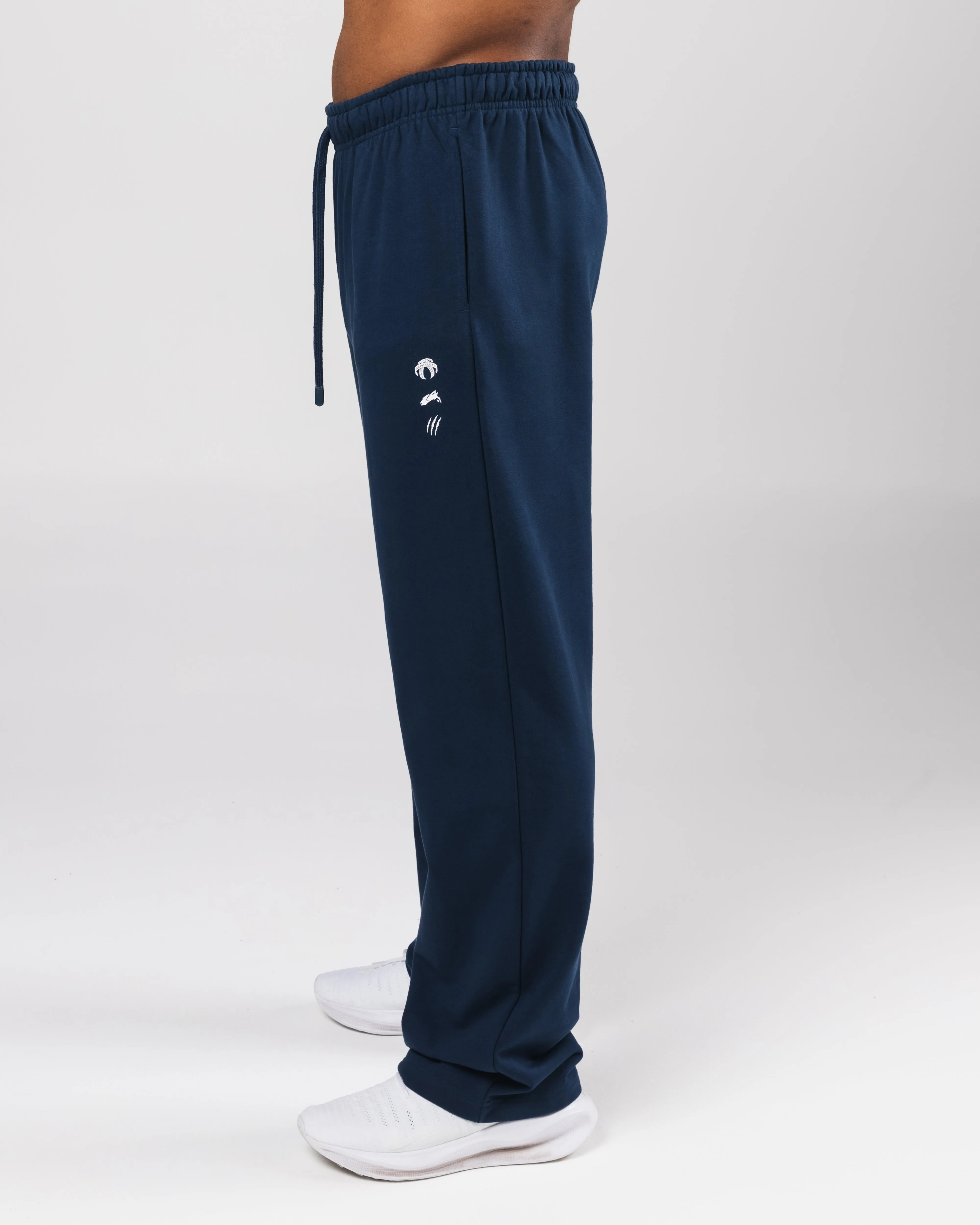 Three Pillar Heavyweight Pant - Denim Hidden Zip Pockets
