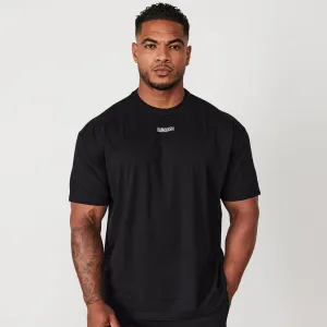 Vanquish Essential Black Oversized T Shirt OdorResistant Microfiber texture