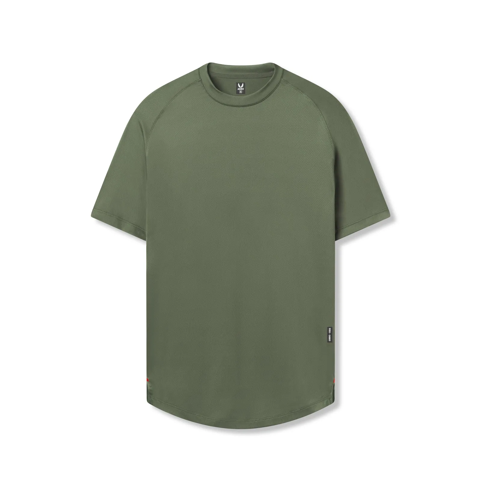 Modern Casual Soft Cotton Feel 0660. AeroSilver? Established Tee - Olive