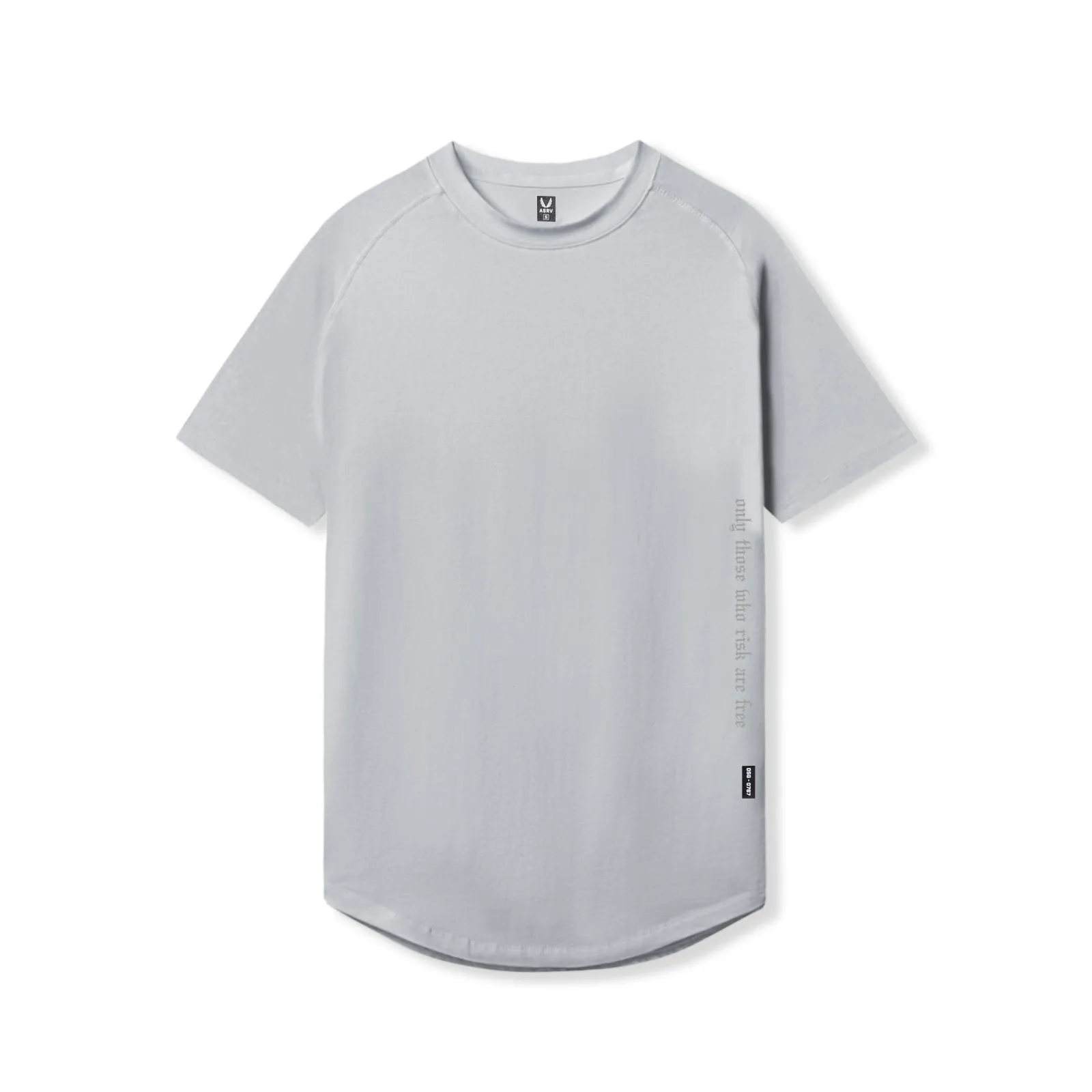 Cozy Feeling Ruffled edges 0767. Supima? Established Tee - Slate Grey