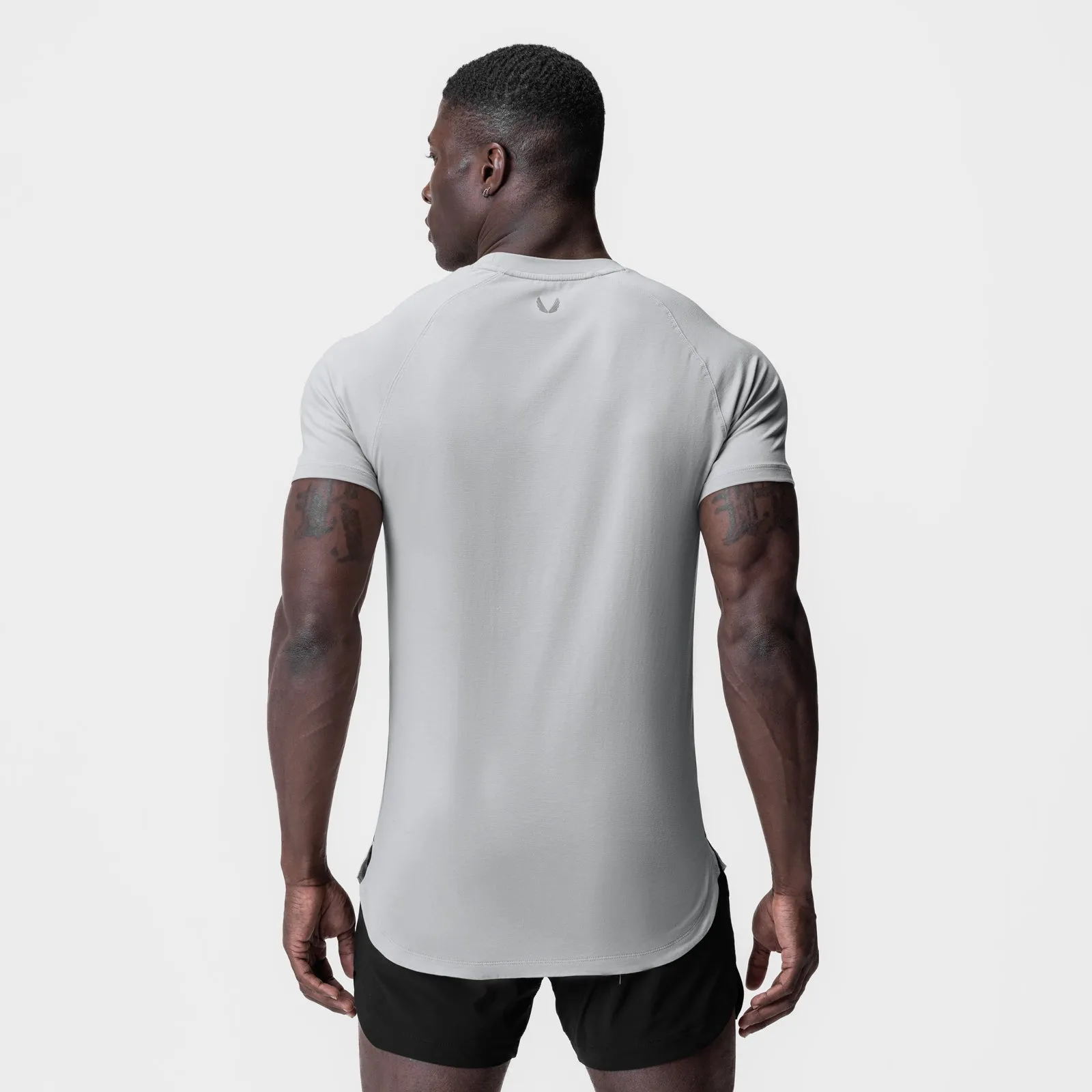 0767. Supima? Established Tee - Slate Grey Stylish and Fun