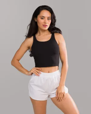 rear line ergonomic Flex Tank - Black
