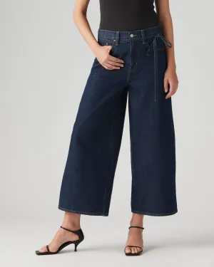 Modern Attire Levi's? Womens XL Culotte Super Wide Cropped Jeans - Shaded View