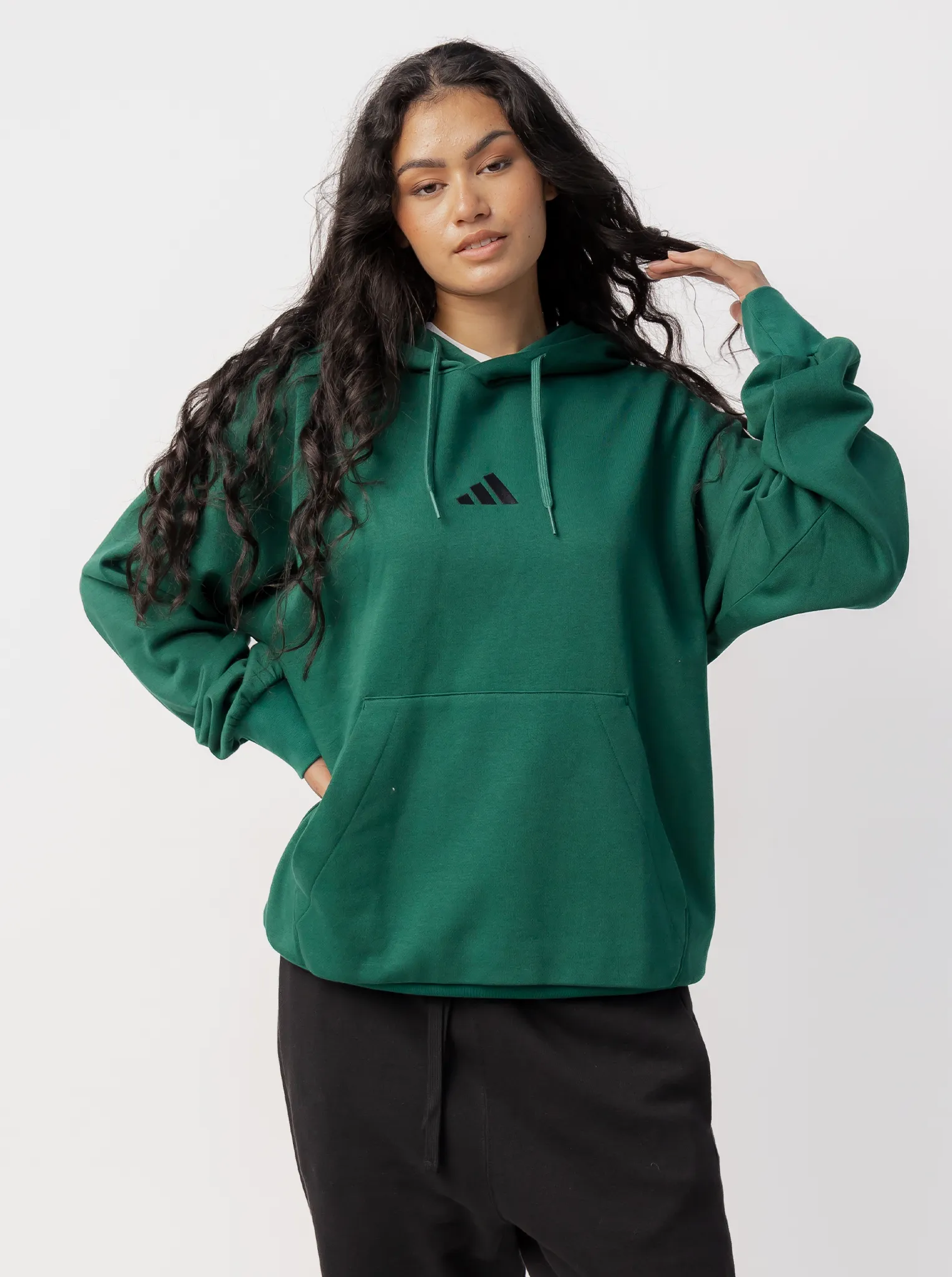 Essentials Feelcozy Fleece Hoodie Unisex fleece material Brushed Interior