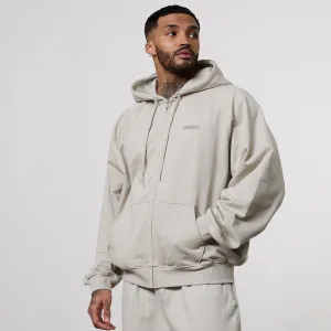 Recycled Material Holiday Edition Vanquish Essential Stone Oversized Boxy Hoodie
