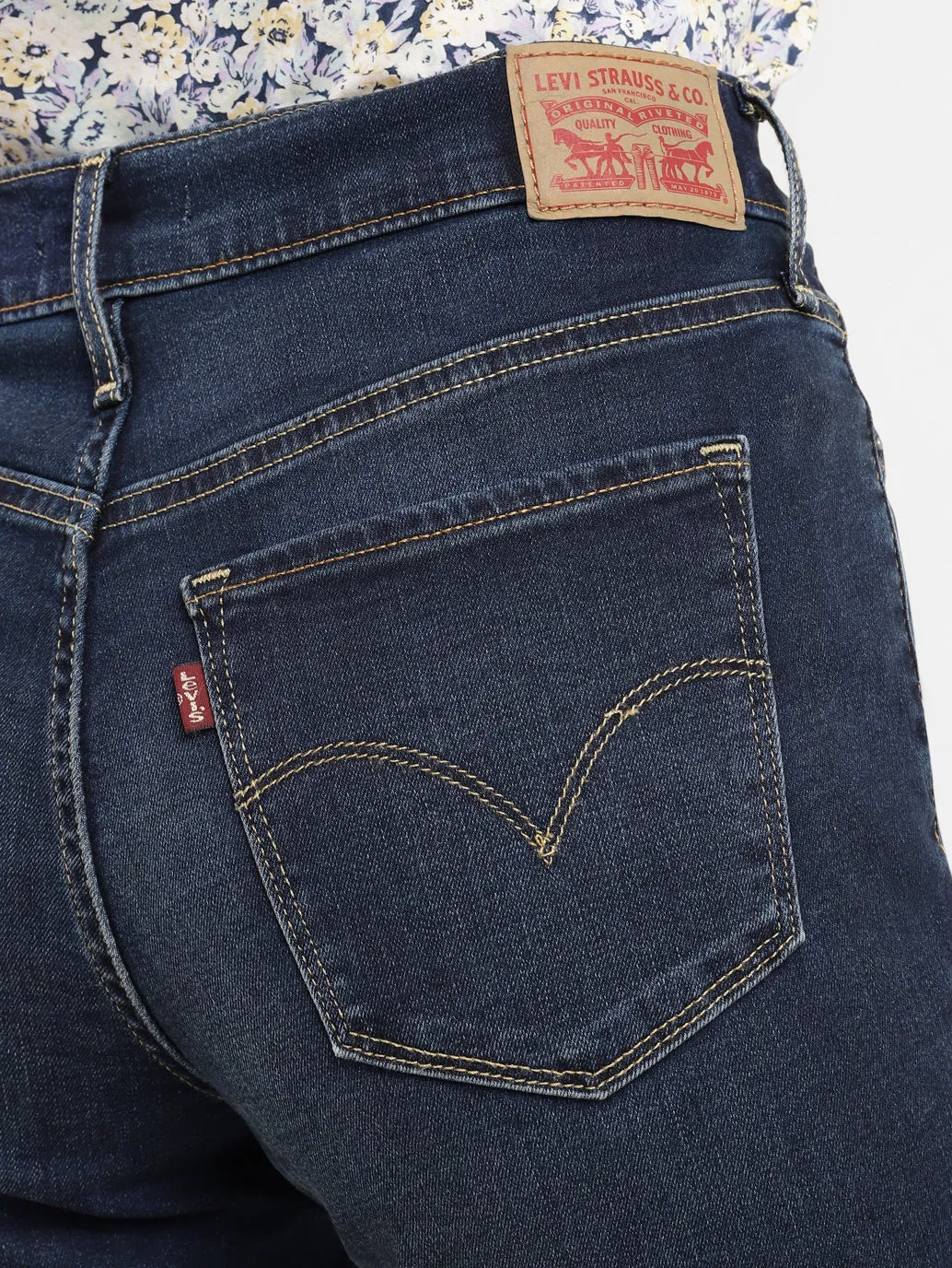 Home Comfort Autumn Days Elegant Travel Outfit Casual Stretch Women's 311 Blue Skinny Fit High Rise Jeans