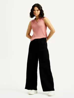 Women's 728 Black Flared Fit High Rise Jeans Affordable Durable Modern Silhouette