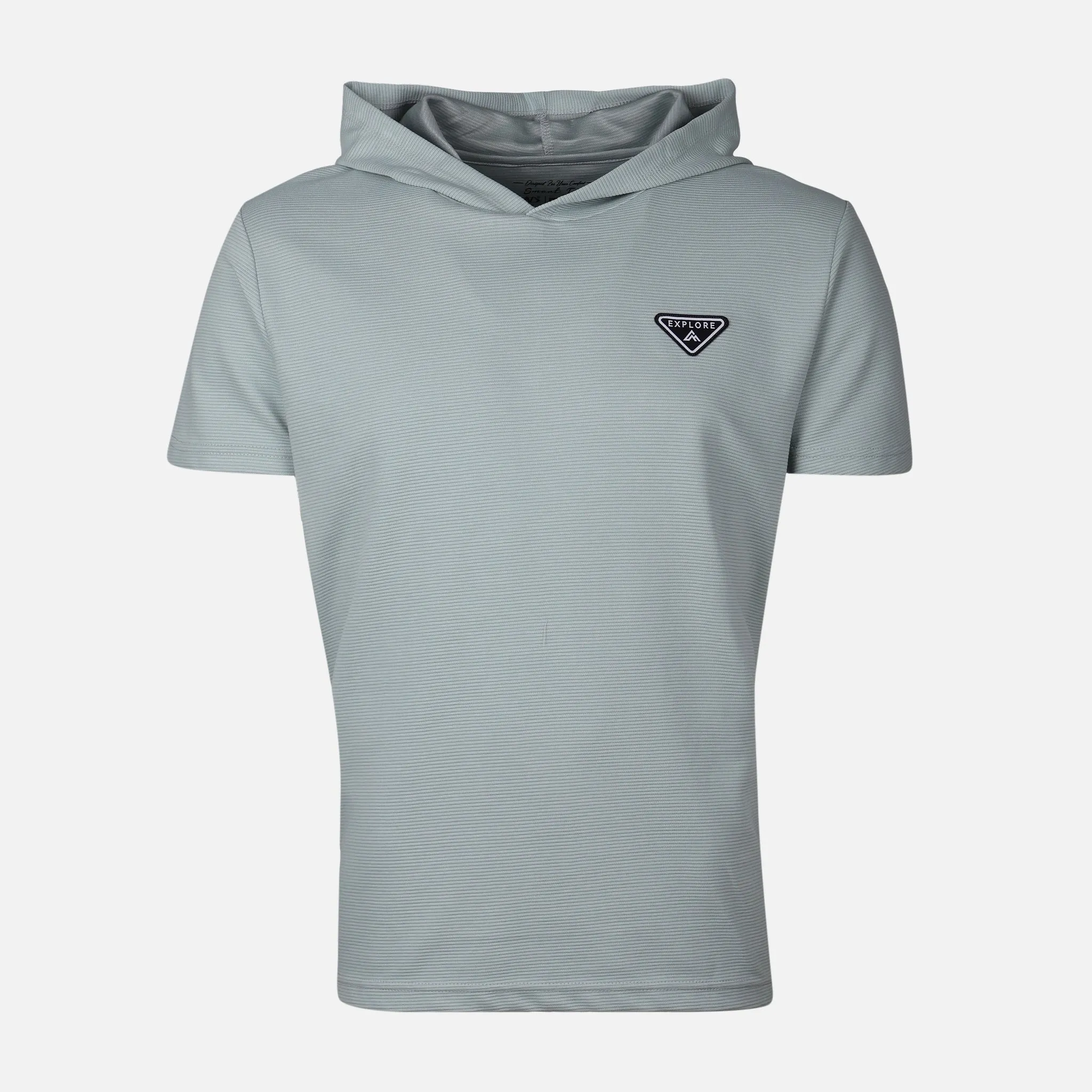 MEN T-SHIRT ROUND NECK REGULAR FIT Translucent Soul RecycledPolyester