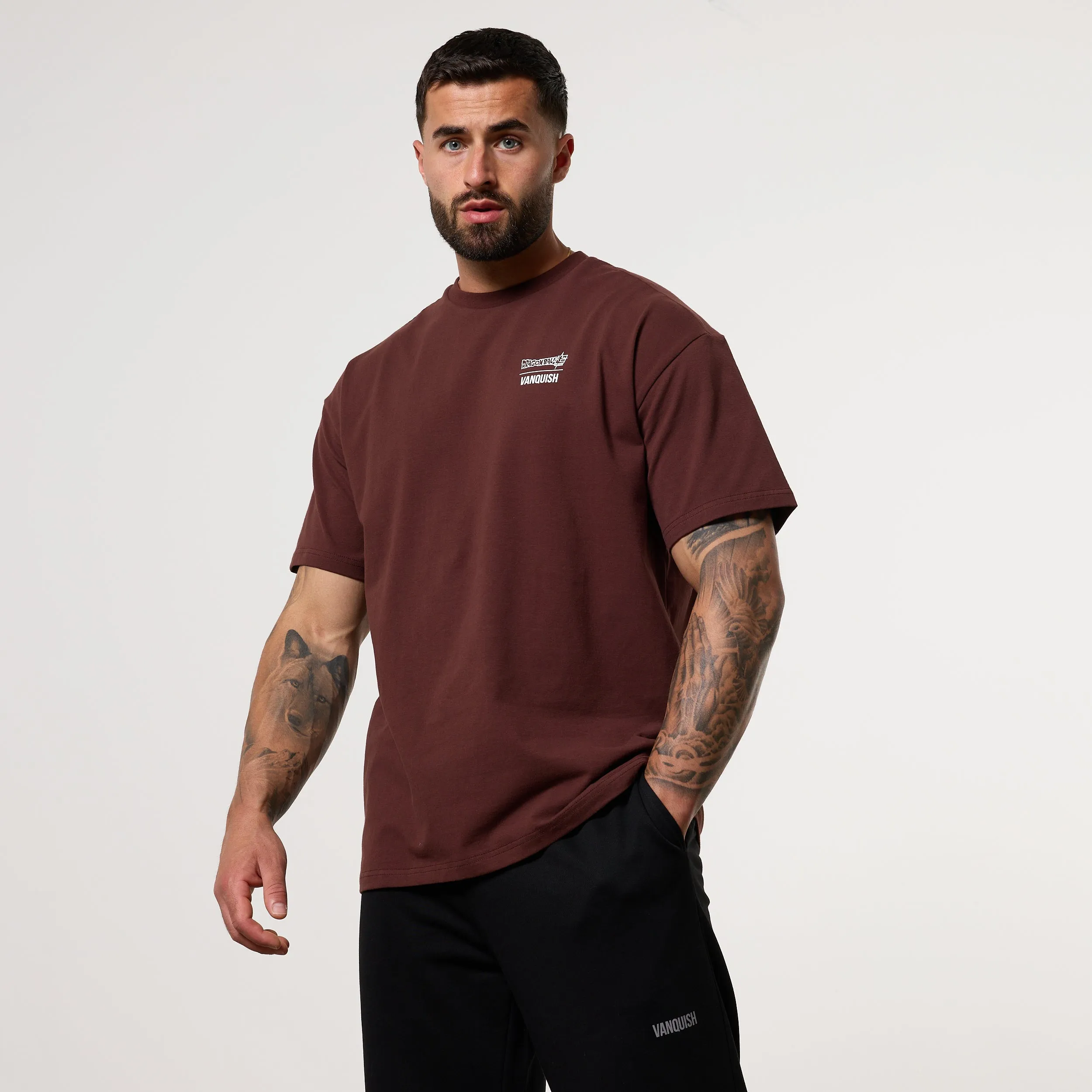 Casual Comfort Vanquish DBS Trunks Brown T-Shirt
