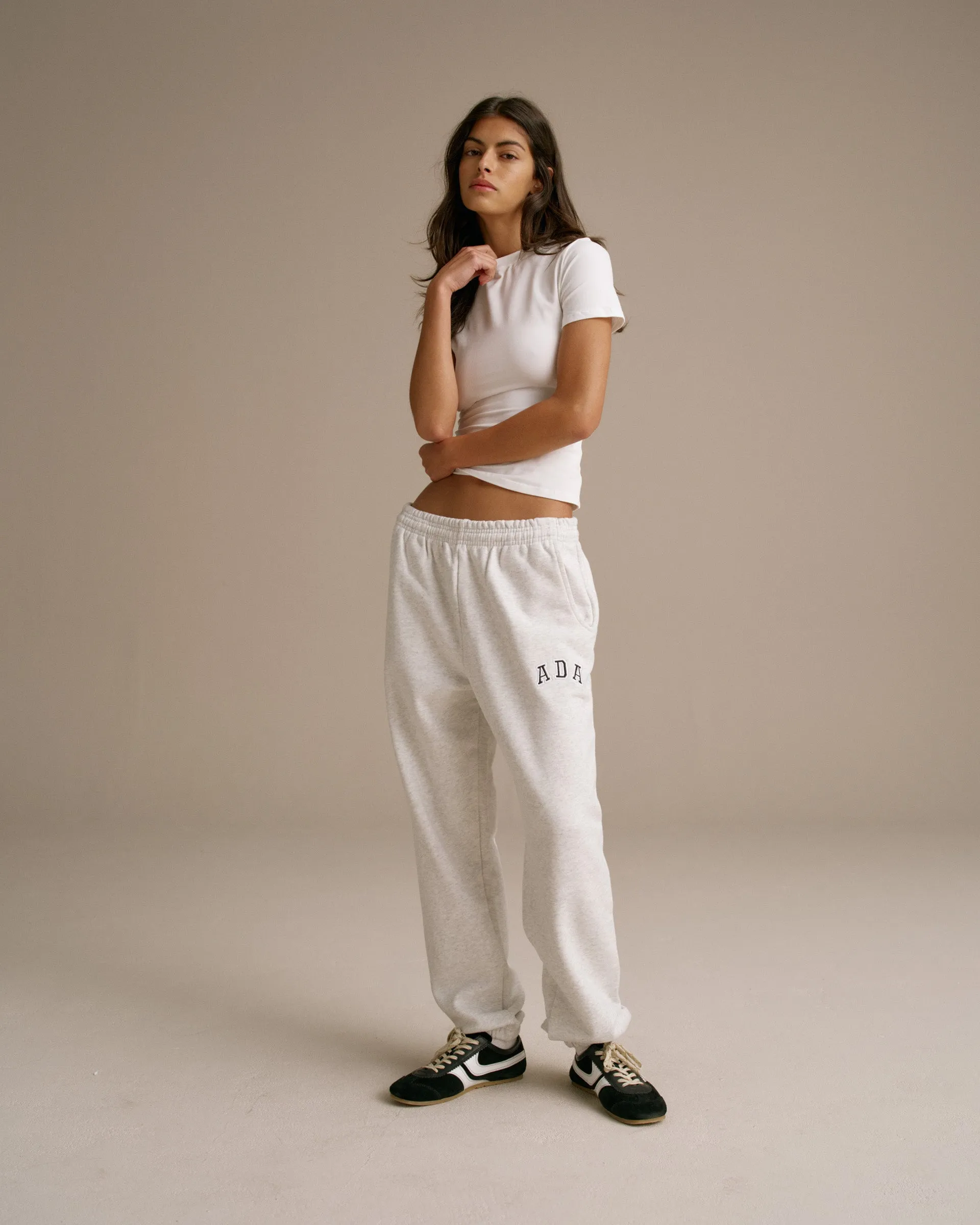 Layering Piece ADA Sweatpants - Light Grey Melange