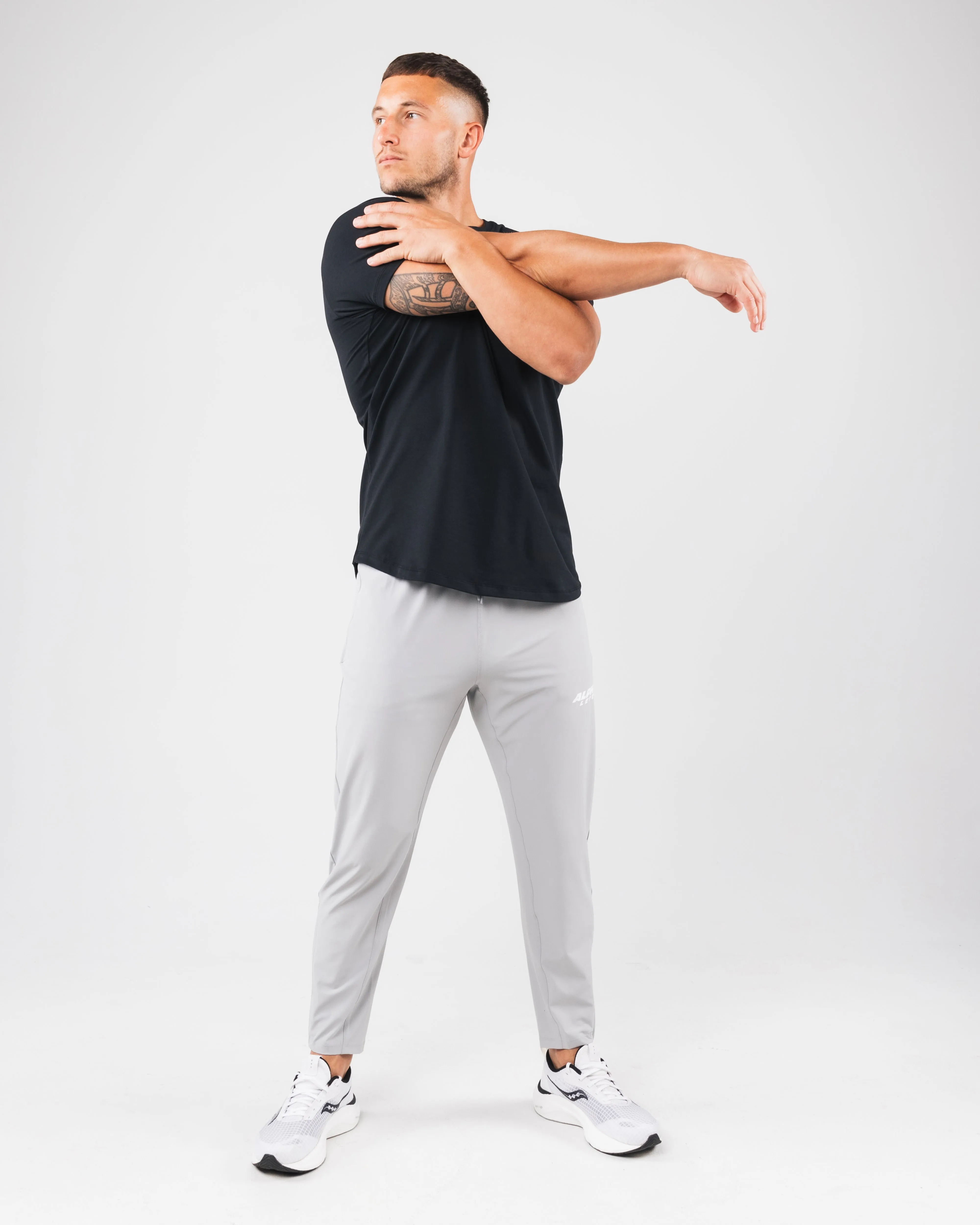 Force Power Pant - Chrome Relax Fit Basic Stretch