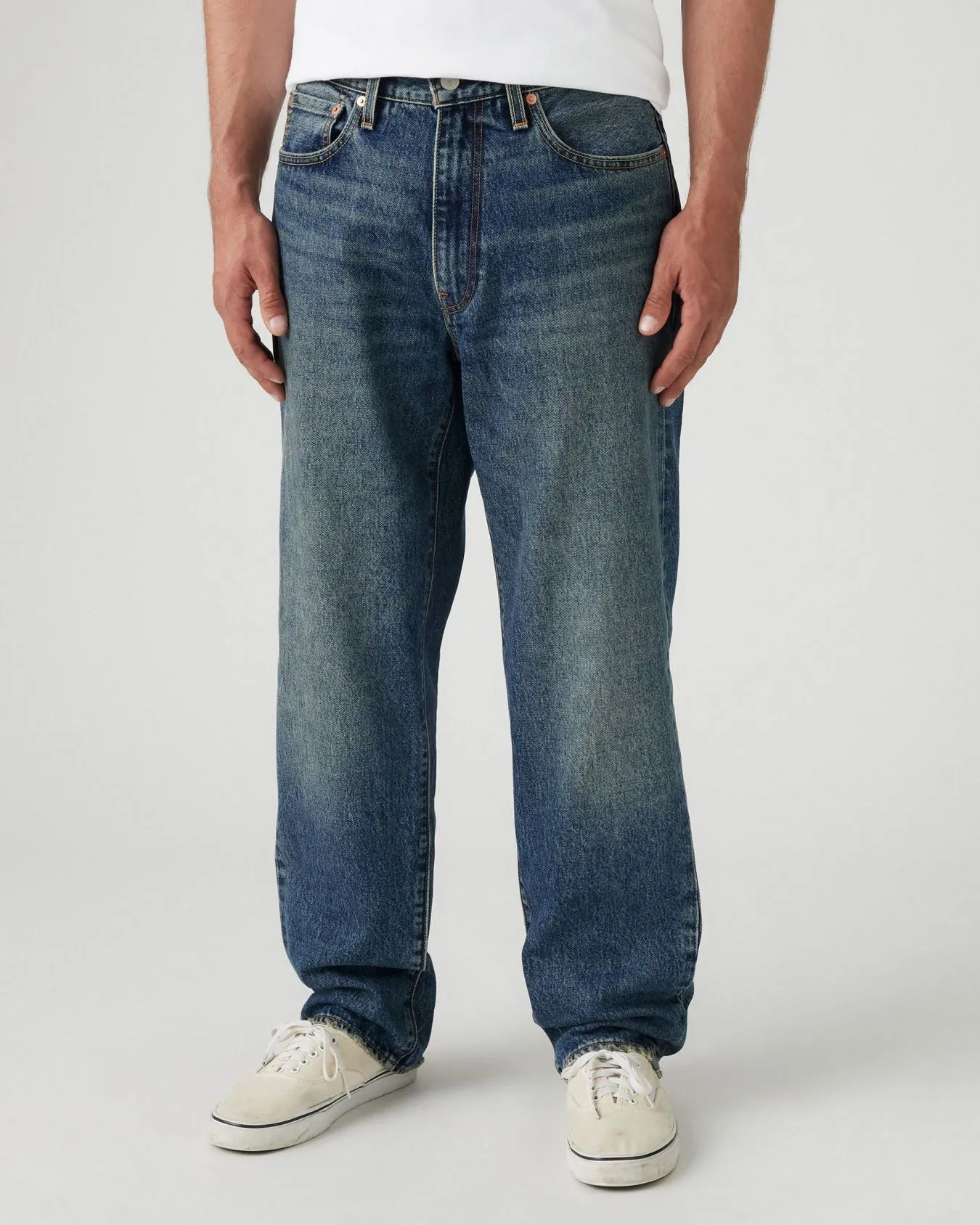 Fashion Lover Youth Style Smooth Levi's? 568 Loose Straight Mens Jeans - Aisle Seat