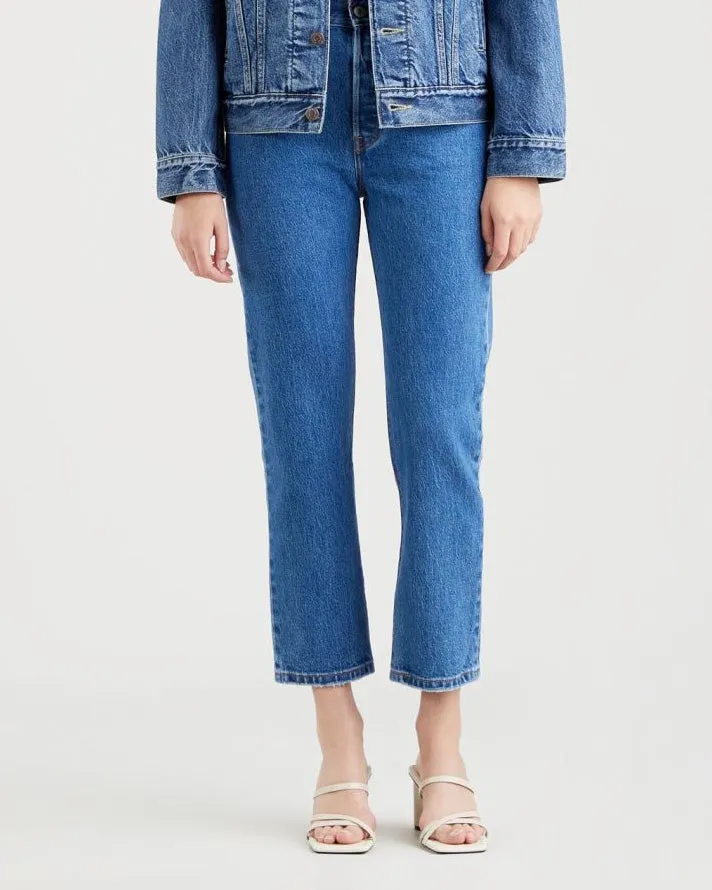 Textured Smart Casual Road Trip Levi's? Womens 501 Crop Jeans - Jazz Pop