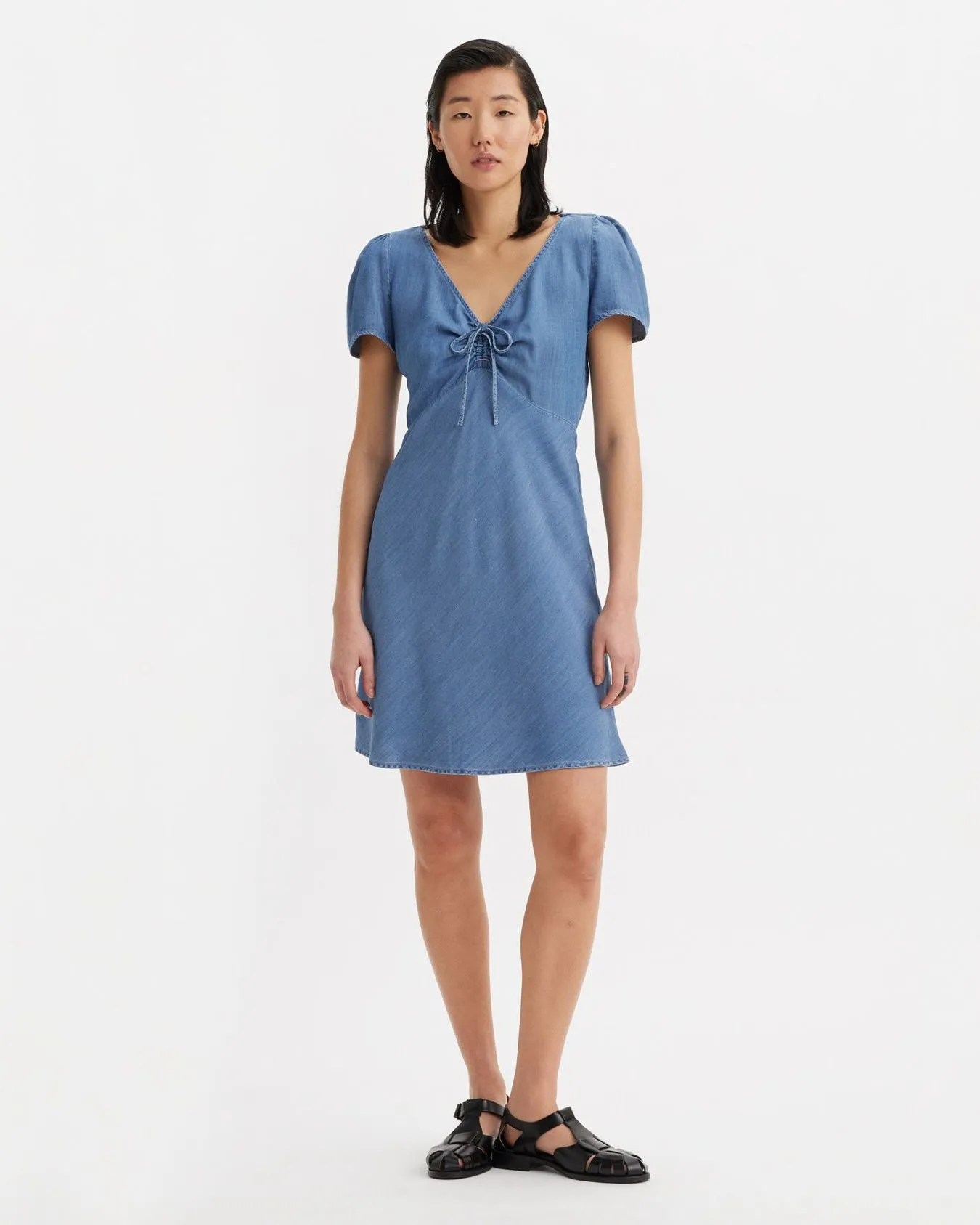 Levi's? Womens Delray Mini Dress - New News Anti Odor Fabric Treatment