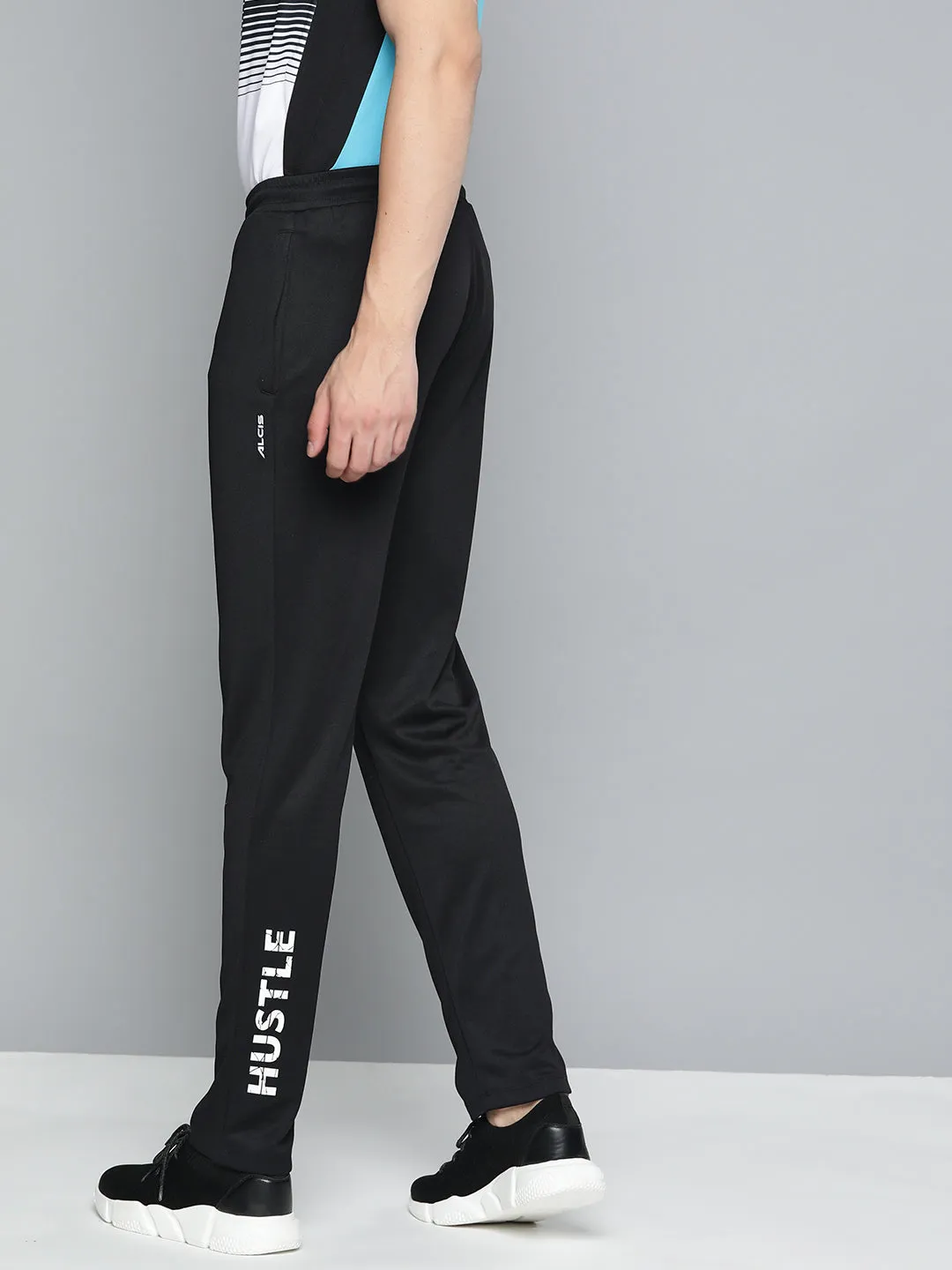 Alcis Men Printed Drytech  Track Pants RecycledPolyester