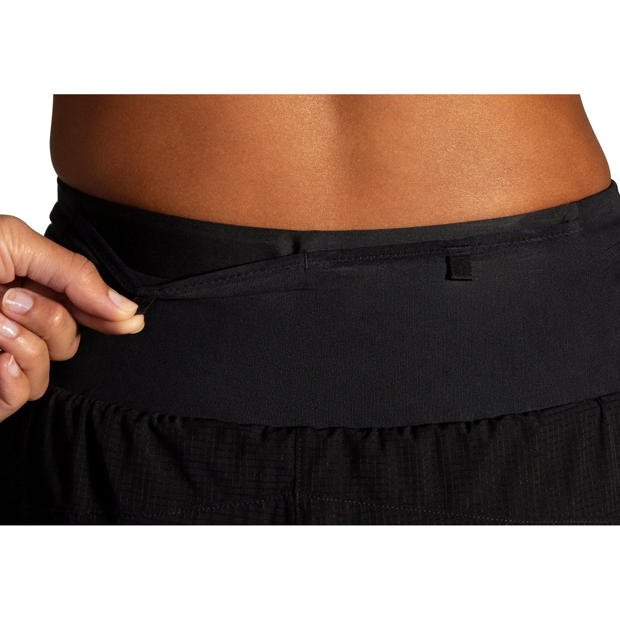 Brooks 3 Inch High Point 2.0 2 In 1 Womens Running Shorts - Black Beachwear Durable Quality