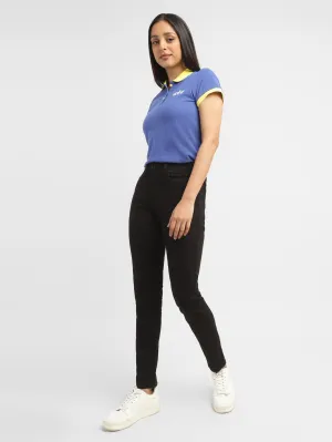 Core Fit Student Outfit Streetwear Fan Women's 721 Black Skinny Fit High Rise Jeans