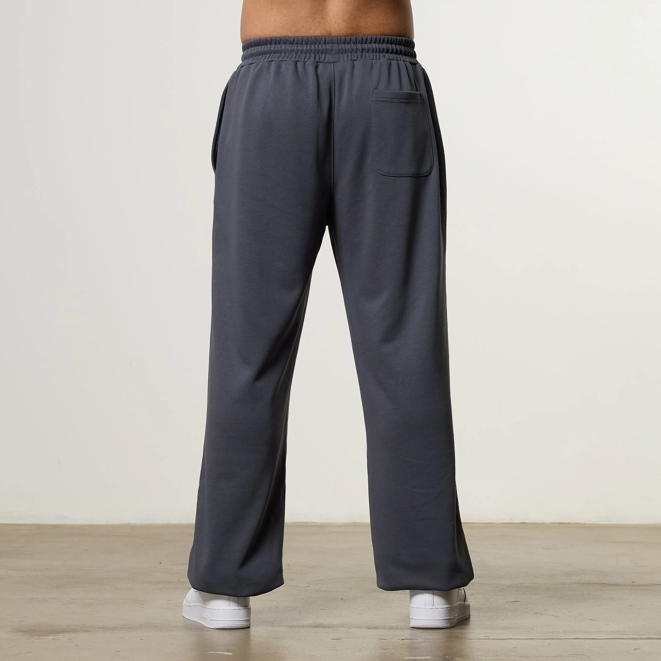Non Bulk Vanquish Essential V2 Denim Blue Straight Leg Sweatpants