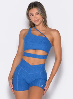 Pilates practitioners Asymmetrical Slit Bra