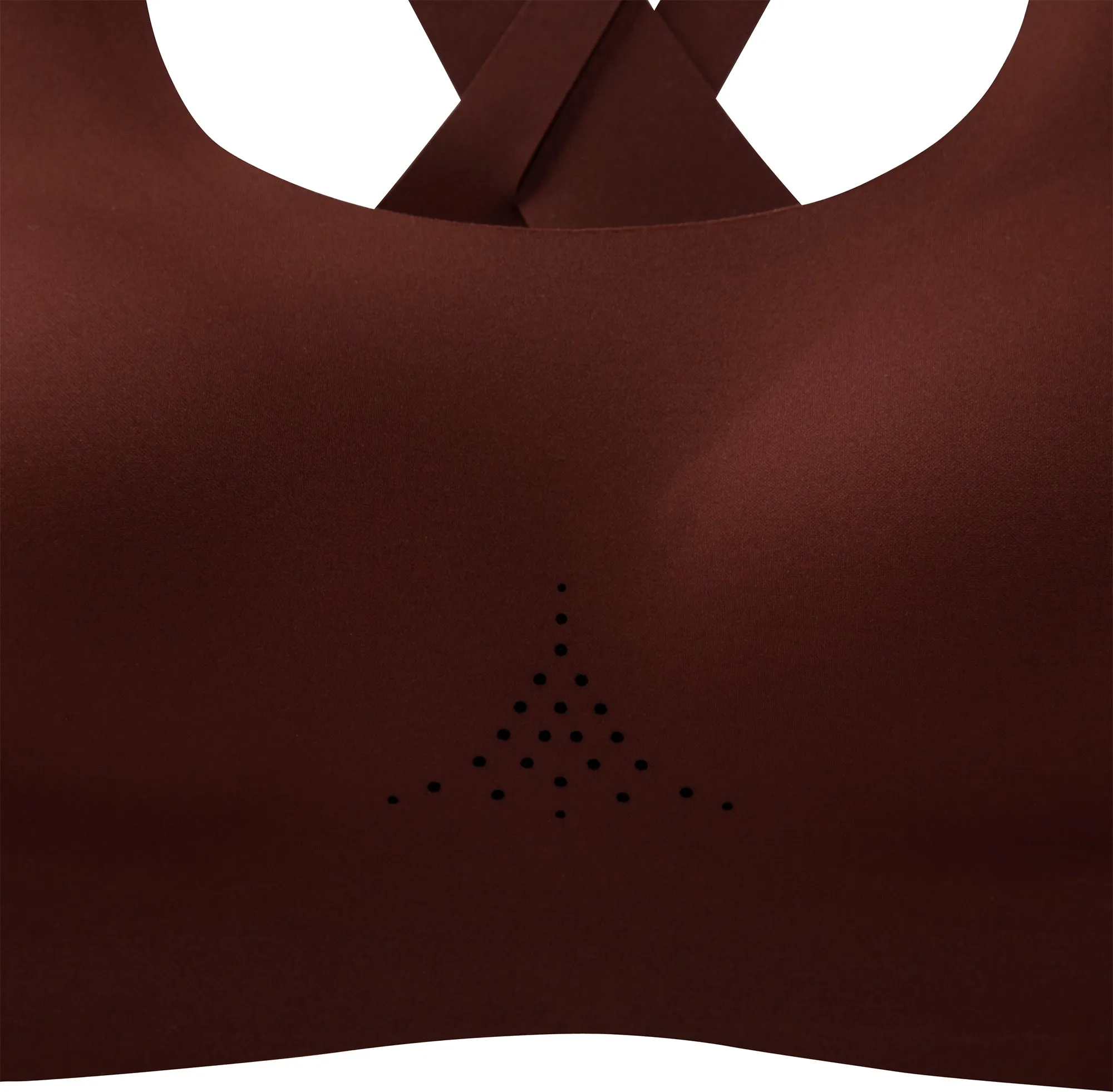 Black fitness clothes Brooks Dare Crossback 2.0 Womens Sports Bra - Red