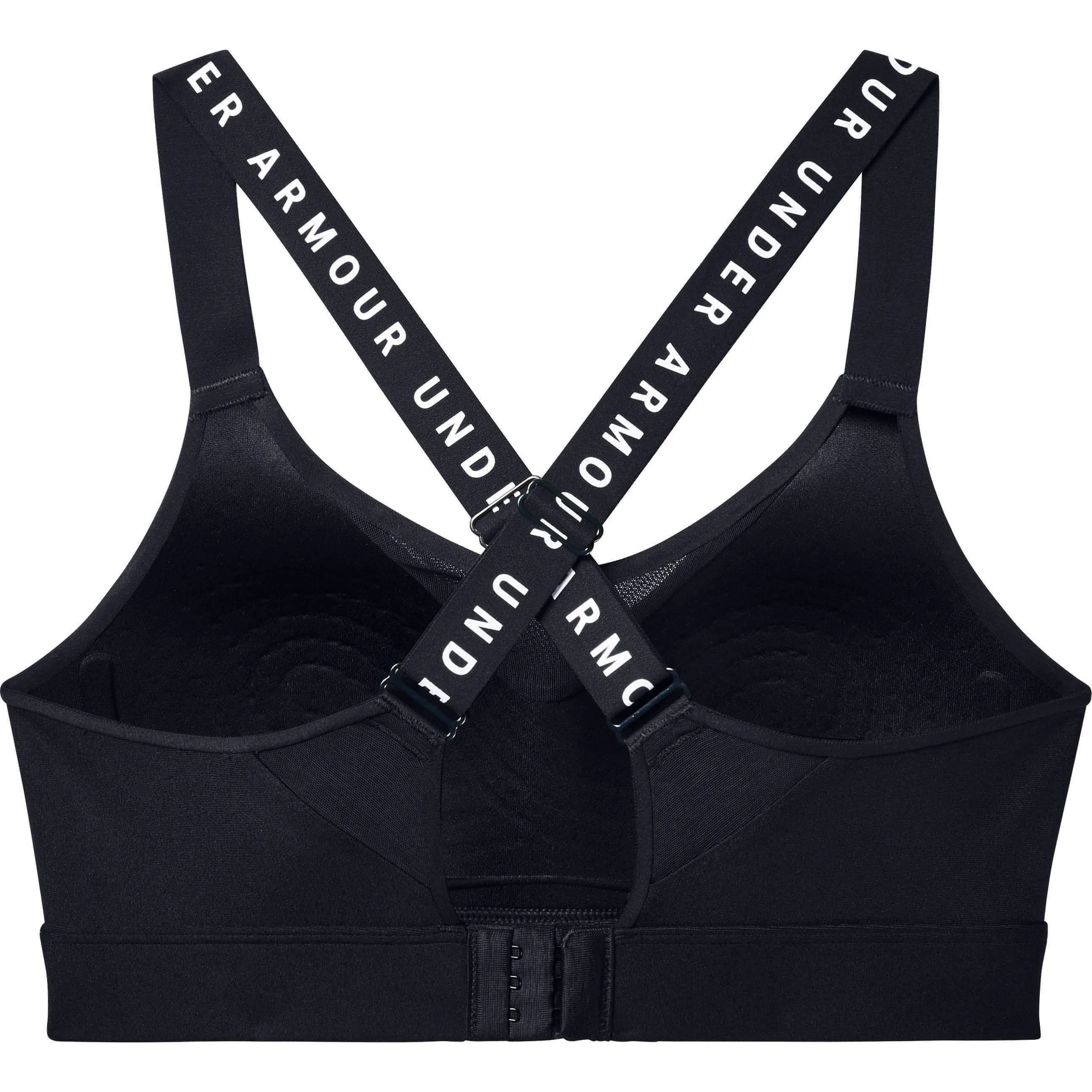 Under Armour Infinity High Womens Sports Bra - Black Comfortable Design Cool-down