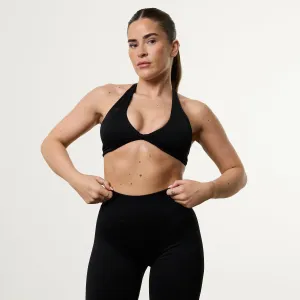 Vanquish Elevate V2 Black Seamless Twist Front Bra Premium Flexible Cup