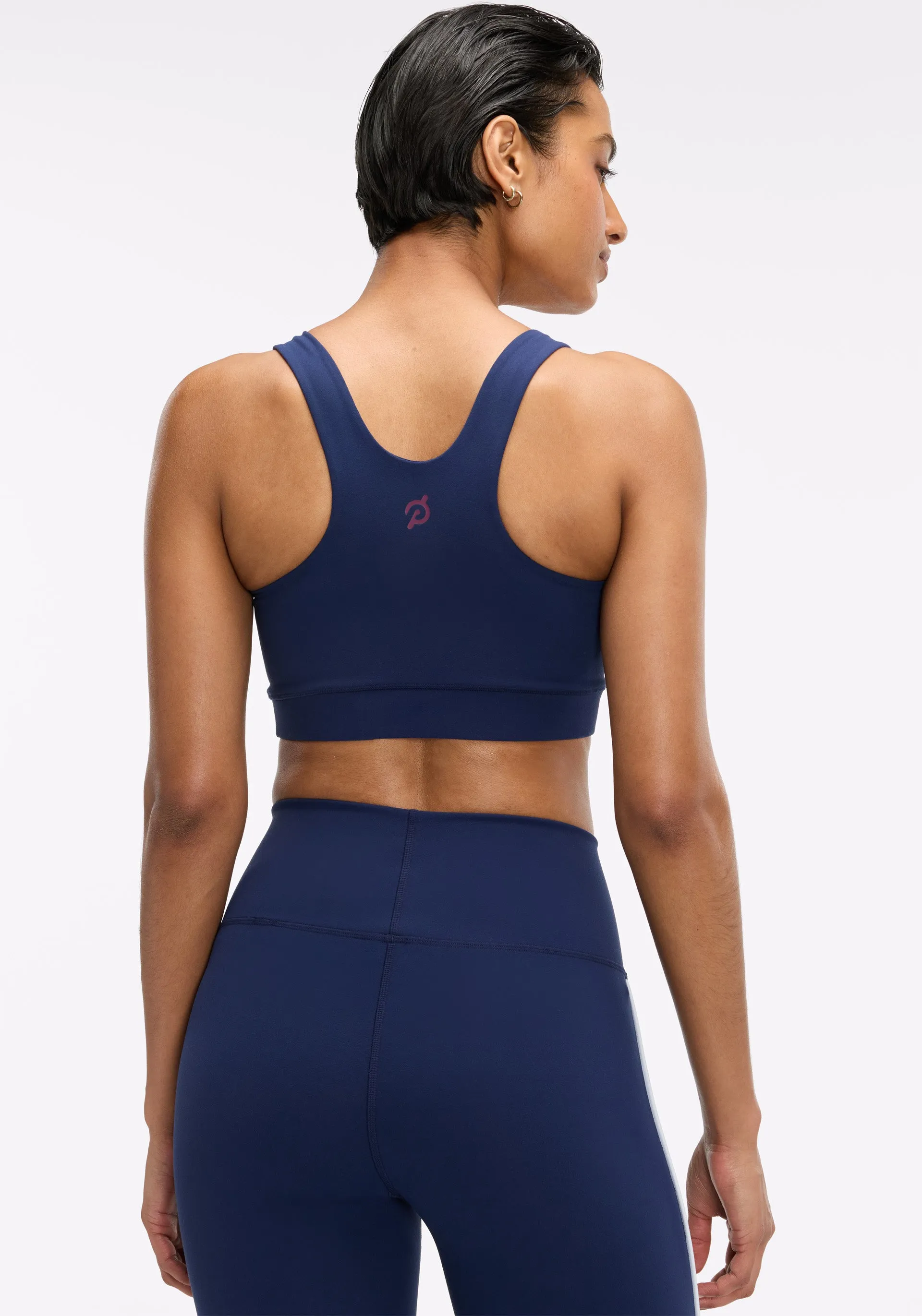 Small Supportive frame TLC Racer Bra with Piping
