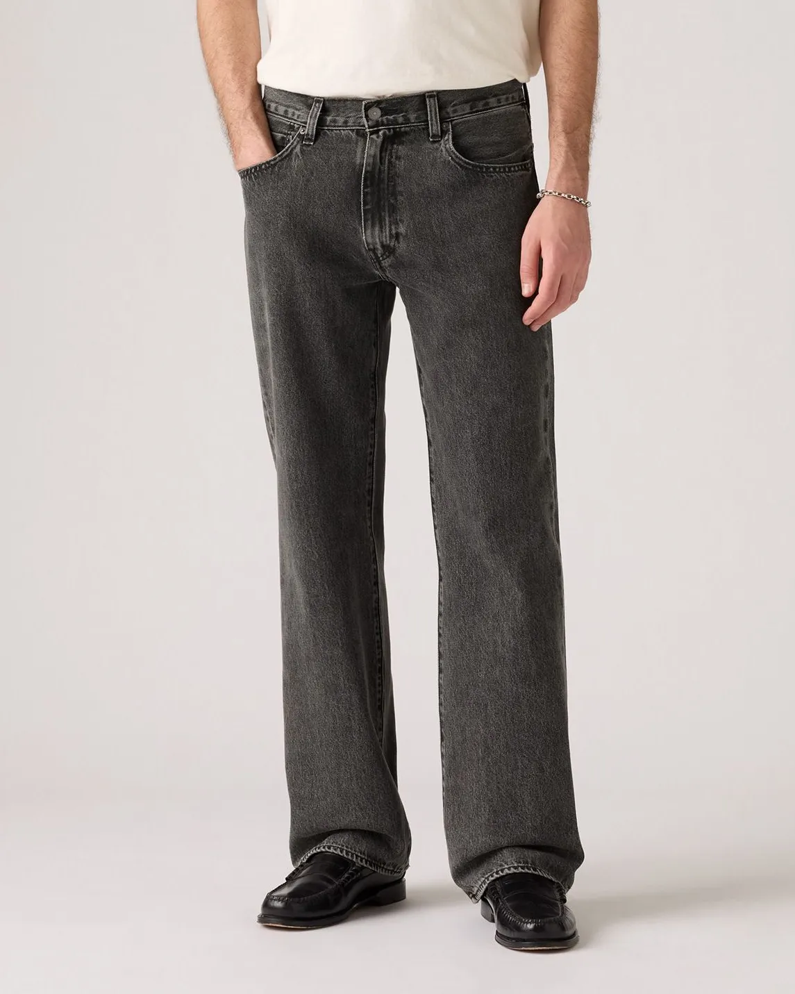 Levi's? 567 Relaxed Flare Mens Jeans - Goodbye Darling Tear Resistant Denim All Day Use