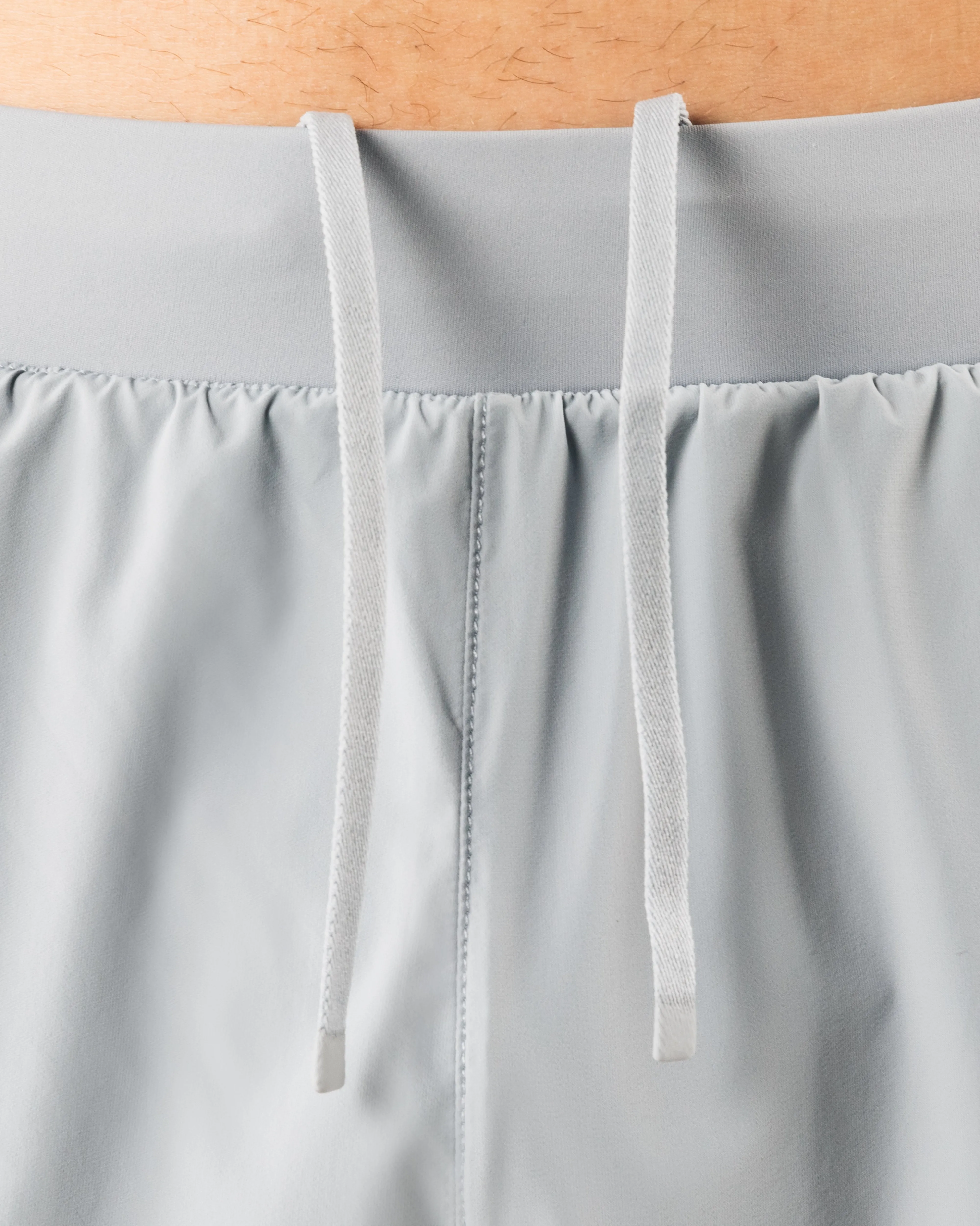 button fly Flex Short - Slate
